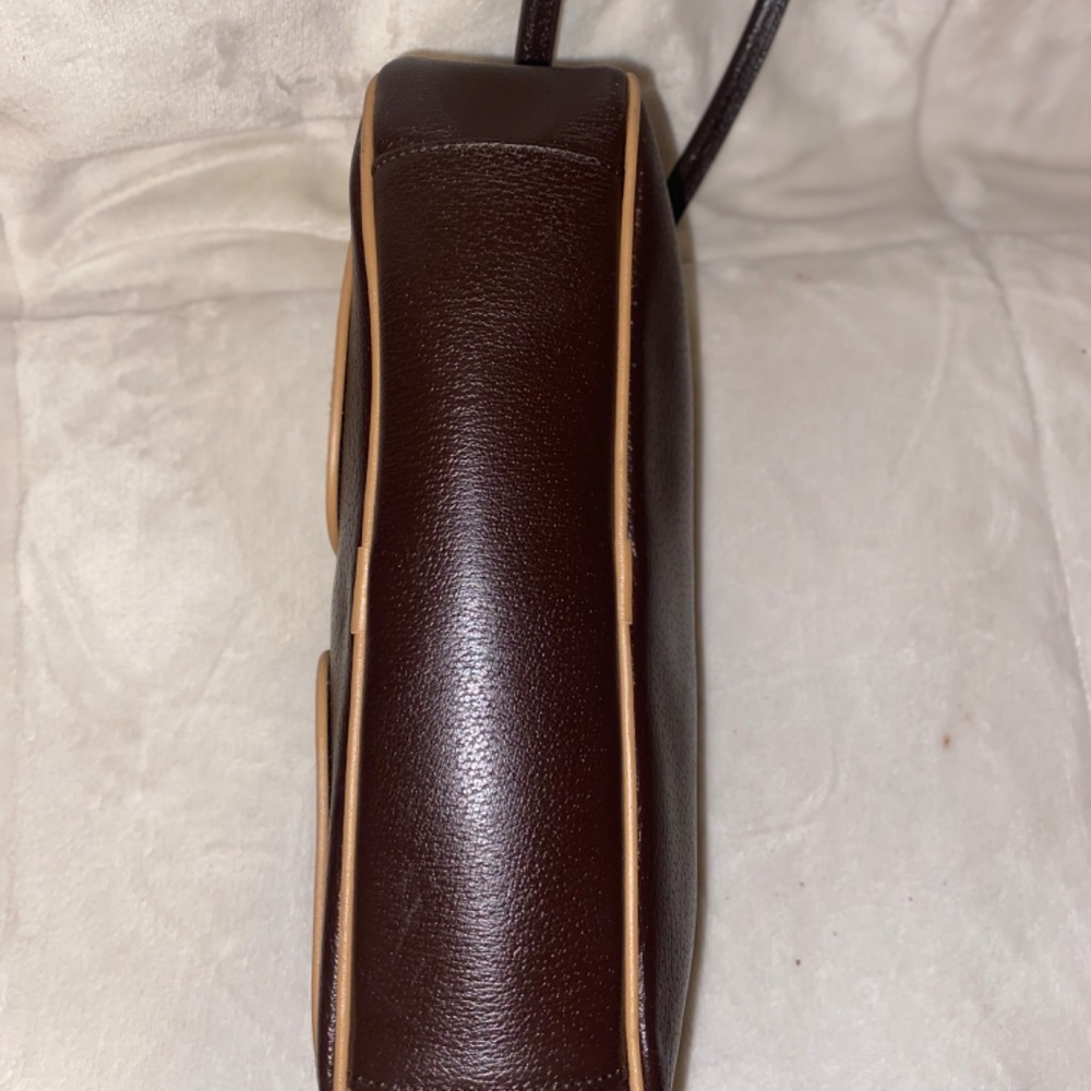 Furla Brown Genuine Leather Handbag - Picture 3 of 5